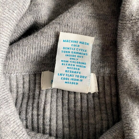 Sundance Wool Blend Dress Size L Cable Knit Stretch Cabin Winter Ski Boho Preppy - Picture 9 of 12